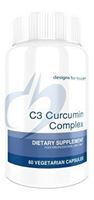 Designs for Health - C3 Curcumin Complex - 60 Vegetarian Capsules 